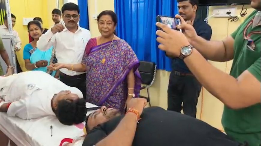 Voluntary Blood Donation Camp Held in Teliamura to Mark PM Modi’s Birthday Under 'Seva Sankalp Abhiyan'
