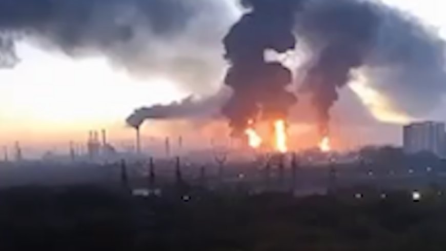 Moscow Repels Unprecedented Drone Barrage as Oil Refinery and Housing Units Struck