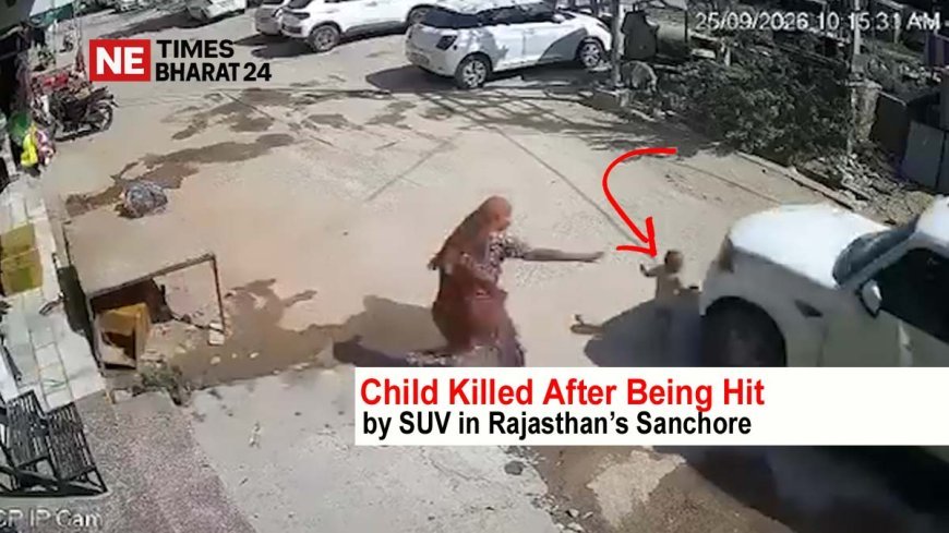 Child Killed After Being Hit by SUV in Rajasthan’s Sanchore