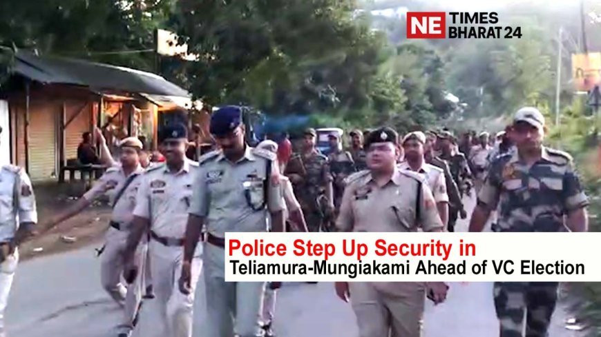 Security Forces Conduct Area Domination Ahead of Village Committee Polls