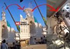 Ujjain Shahi Masjid Minaret Falls During Removal Work, Roof Damaged