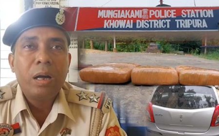 Abandoned Vehicle Leads Police to 14 Kg Ganja Seizure in Mungiakami