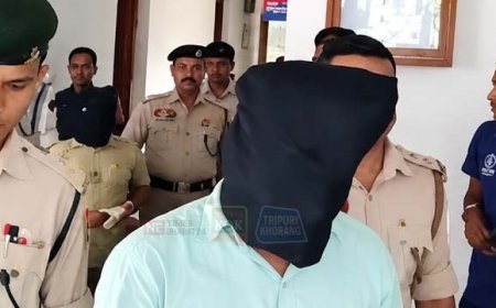 Two Arrested in Polling Station Firing Incident in Maharani Wareng Bari Area