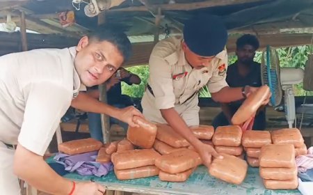 Kamalpur Police Recover Nearly 30 Kg Cannabis During Naka Checking