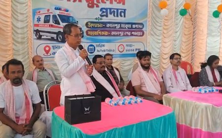New Ambulance Brings Hope for Emergency Healthcare in Kamalpur