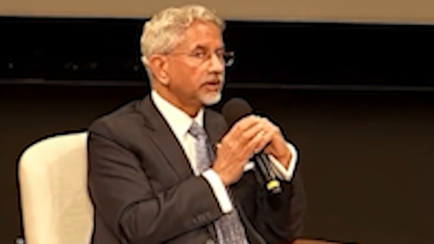 Jaishankar Warns of Possible Major Food Crisis Amid Global Energy and Fertiliser Pressures
