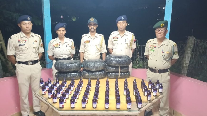Narcotics Worth Nearly ₹9.70 Lakh Recovered from Unattended Location in Sonamura